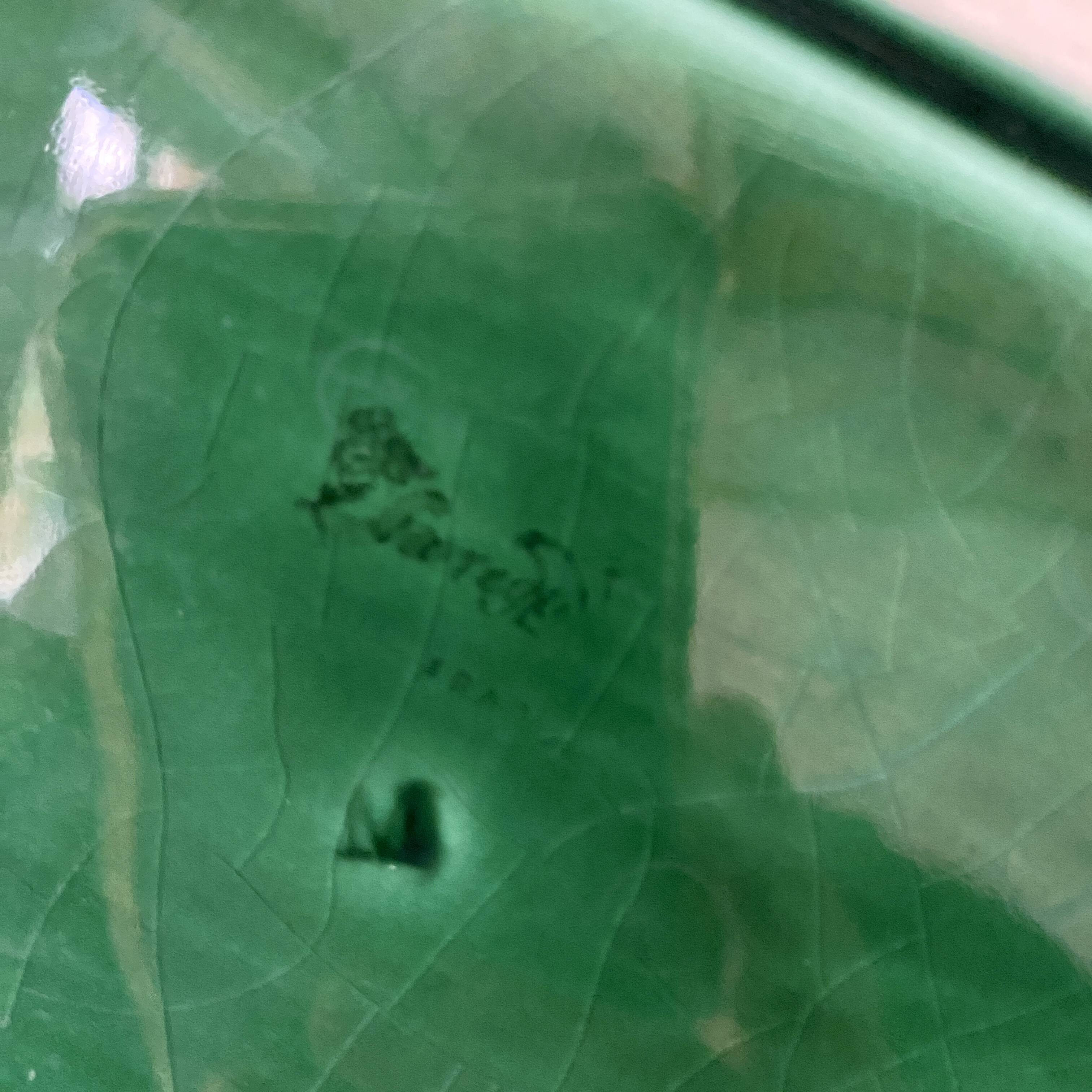 Vintage XL fish-shaped dish - Sarreguemines