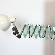 Industrial East German Scissor Lamp from VEB Zweckleuchtenbau Dresden, 1950