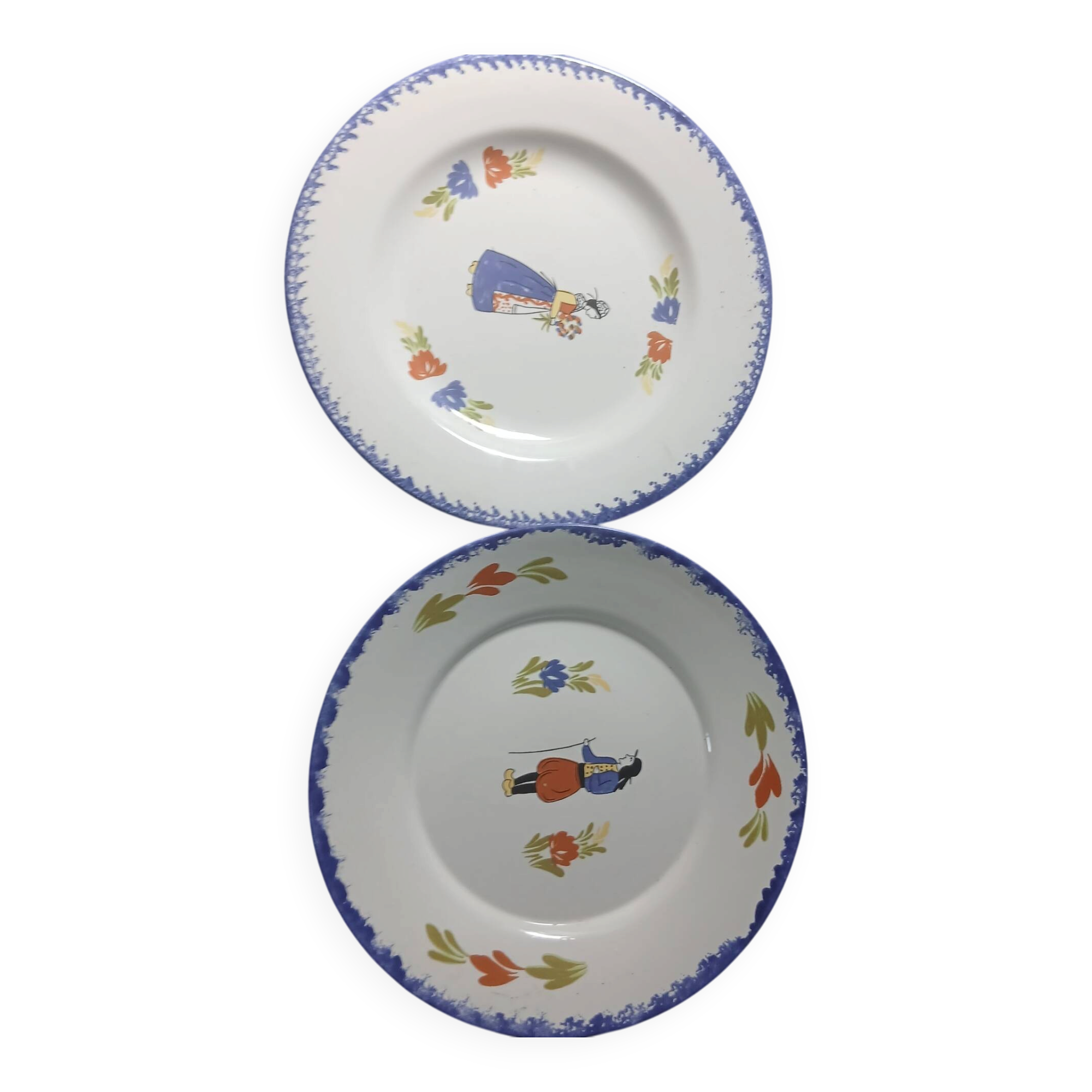 Assiettes bretonnes