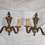 Louis XVI monk wall lamps