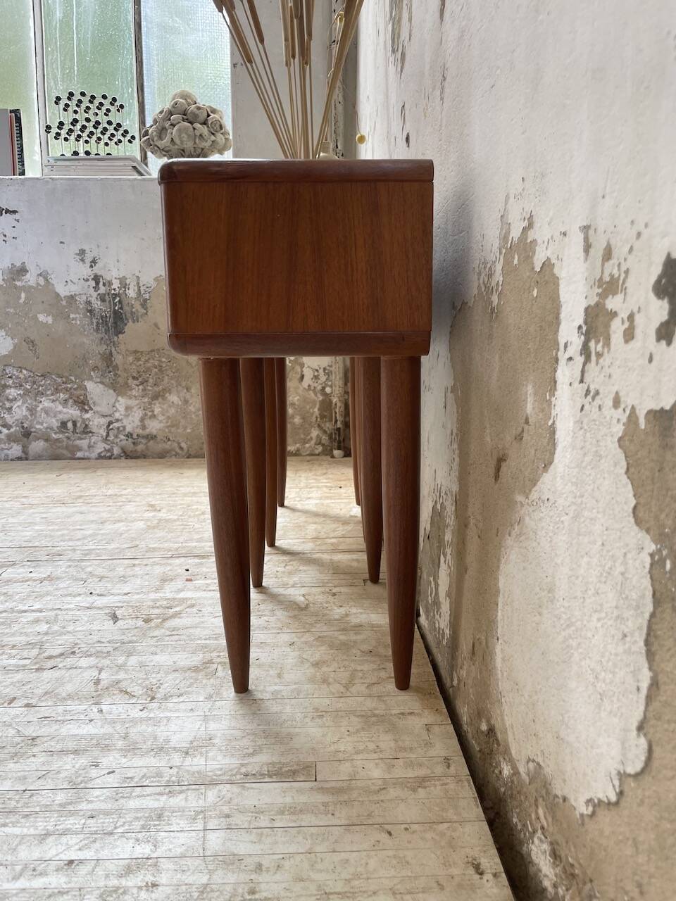 Paire de chevet scandinave en teck