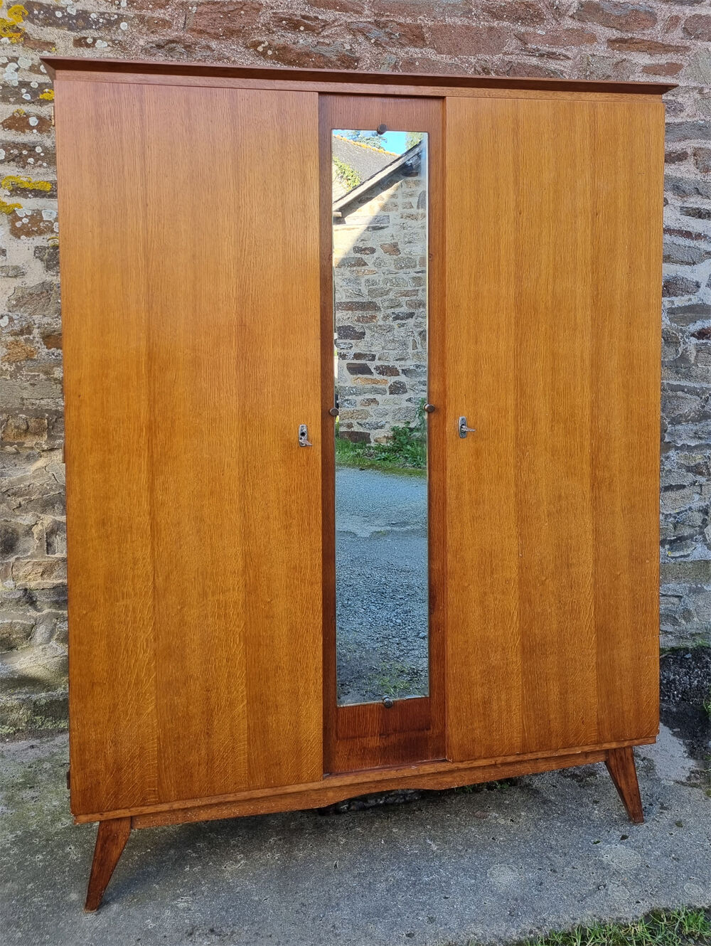 Wardrobe, vintage, square feet, 50s - 60s