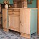 Art deco buffet in raw oak refurbished