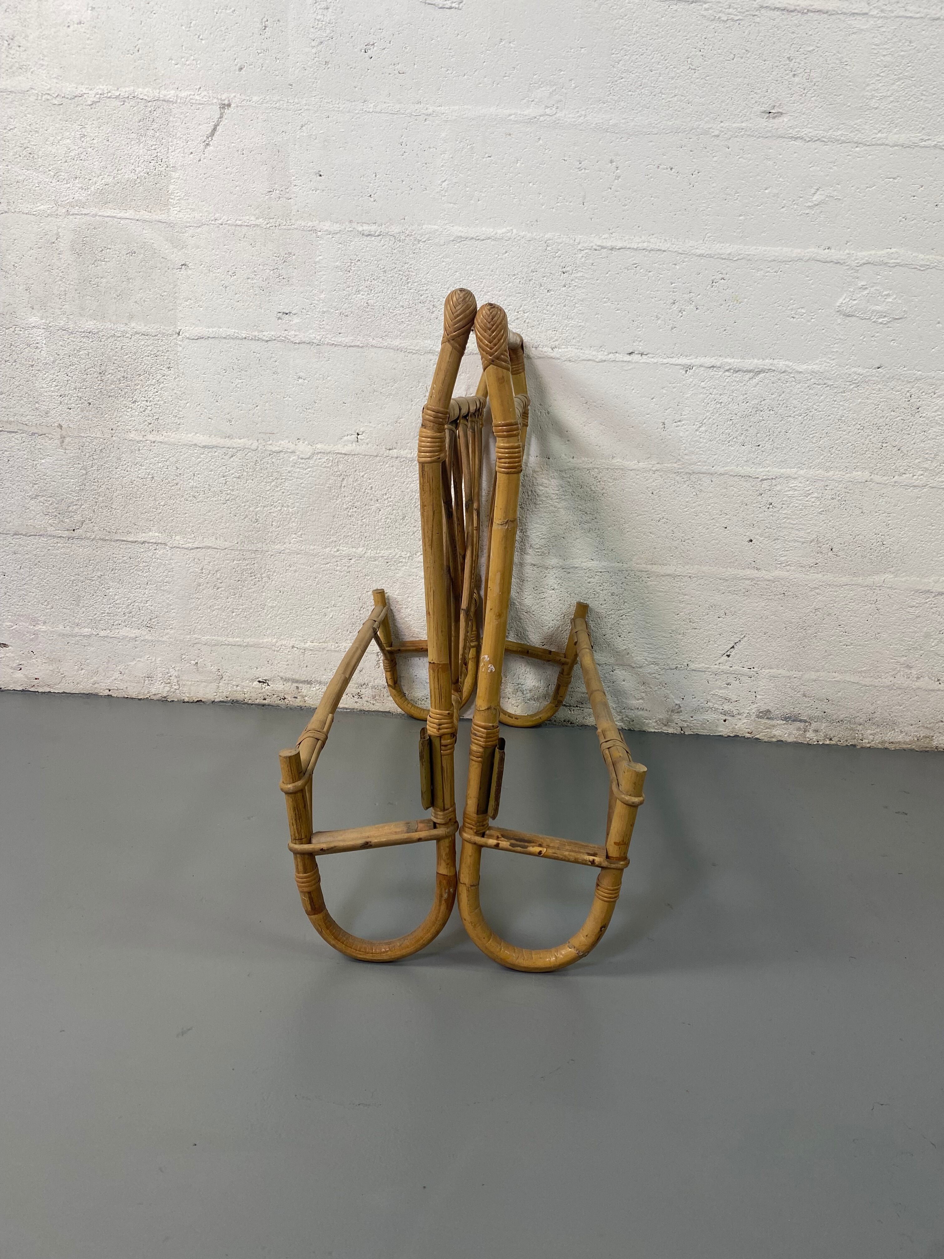 Bamboo headboard and legs