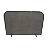 Grey steel fire adorner