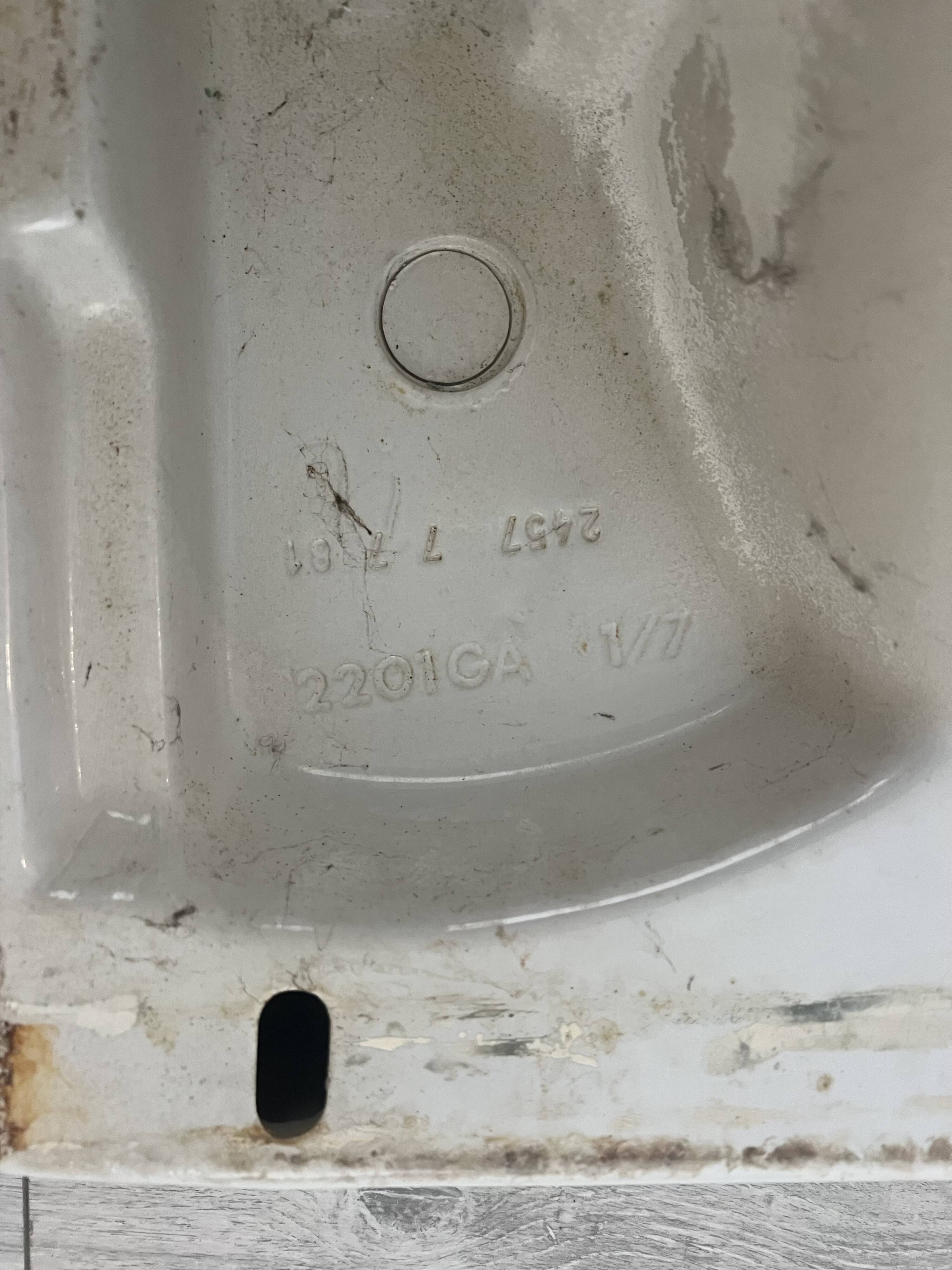 Lavabo / évier suspendu Roca blanc