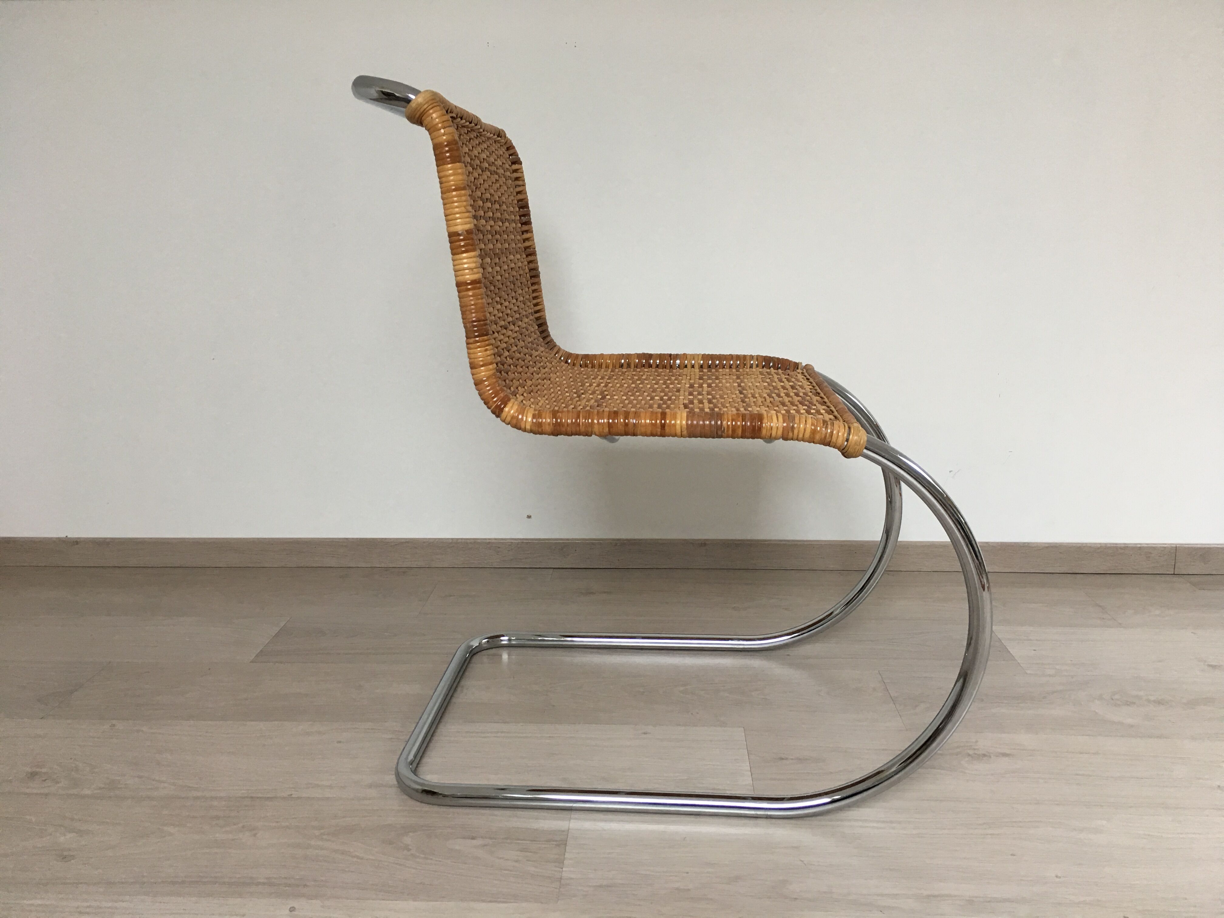 Chair Thonet S 533 by Ludwig Mies van der Rohe 1980