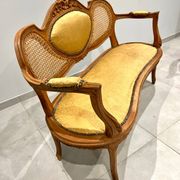 Salon Louis XVI, quatre pièces cannelé et mouluré