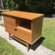 Small sideboard vintage HiFi 1950 feet compass