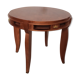 Table art deco en noyer de jules leleu