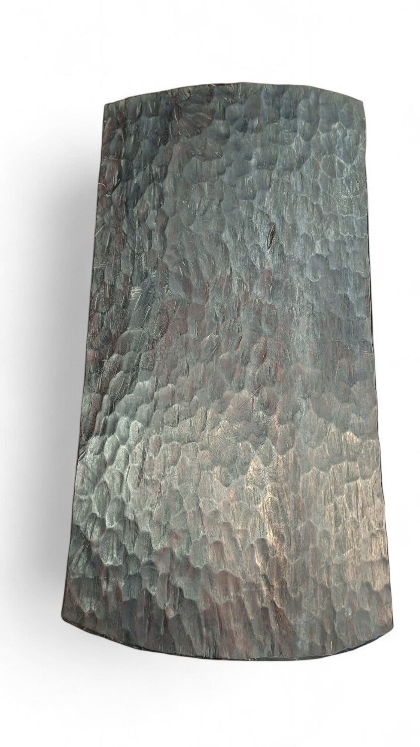 Raw wood coffee table