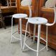 Paire de chaises Nicolle blanche