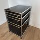 USM Haller cabinet in Graphite Black