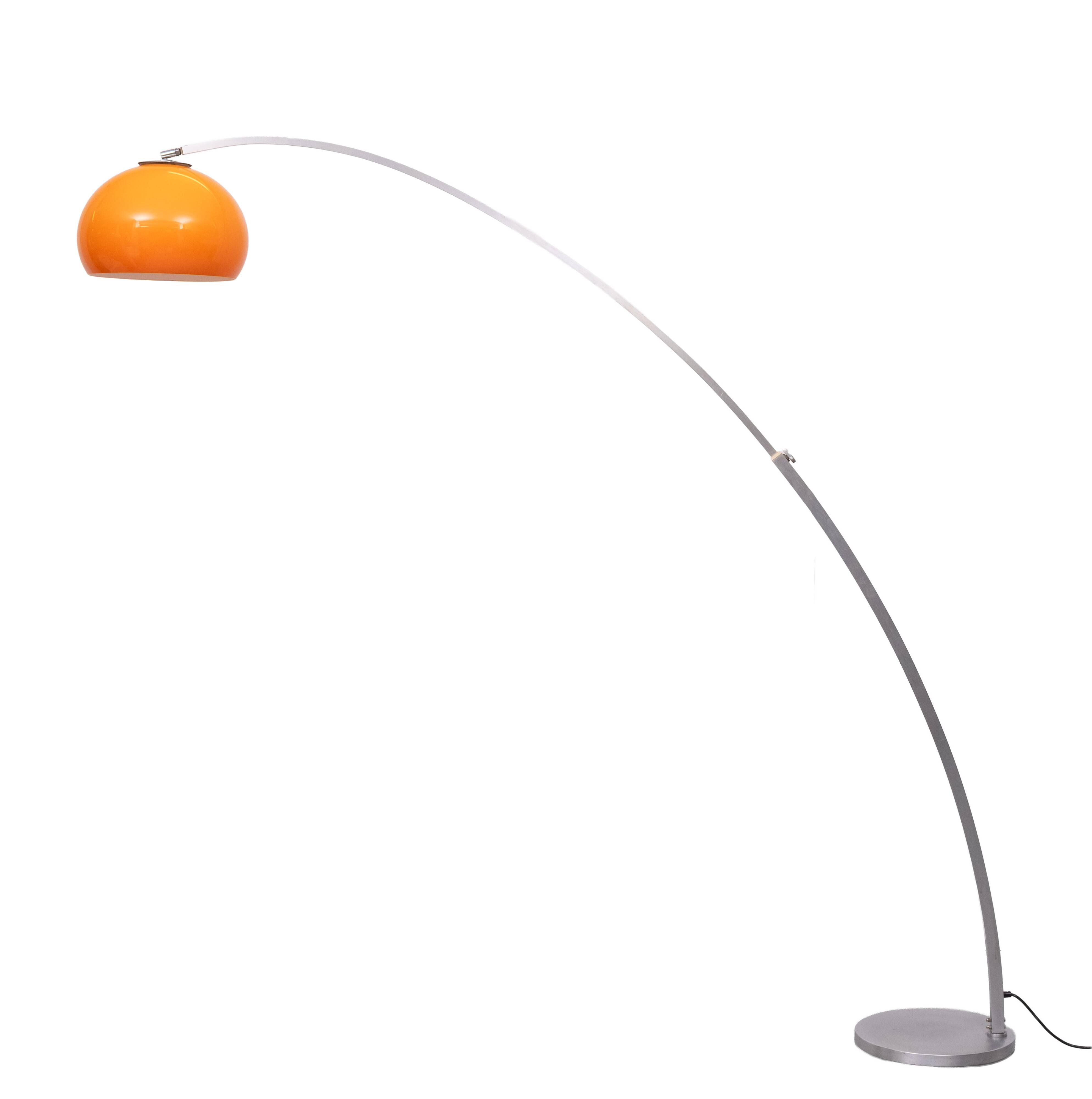 Adjustable Arc Floor Lamp by Gioffredo Reggiani, Italy