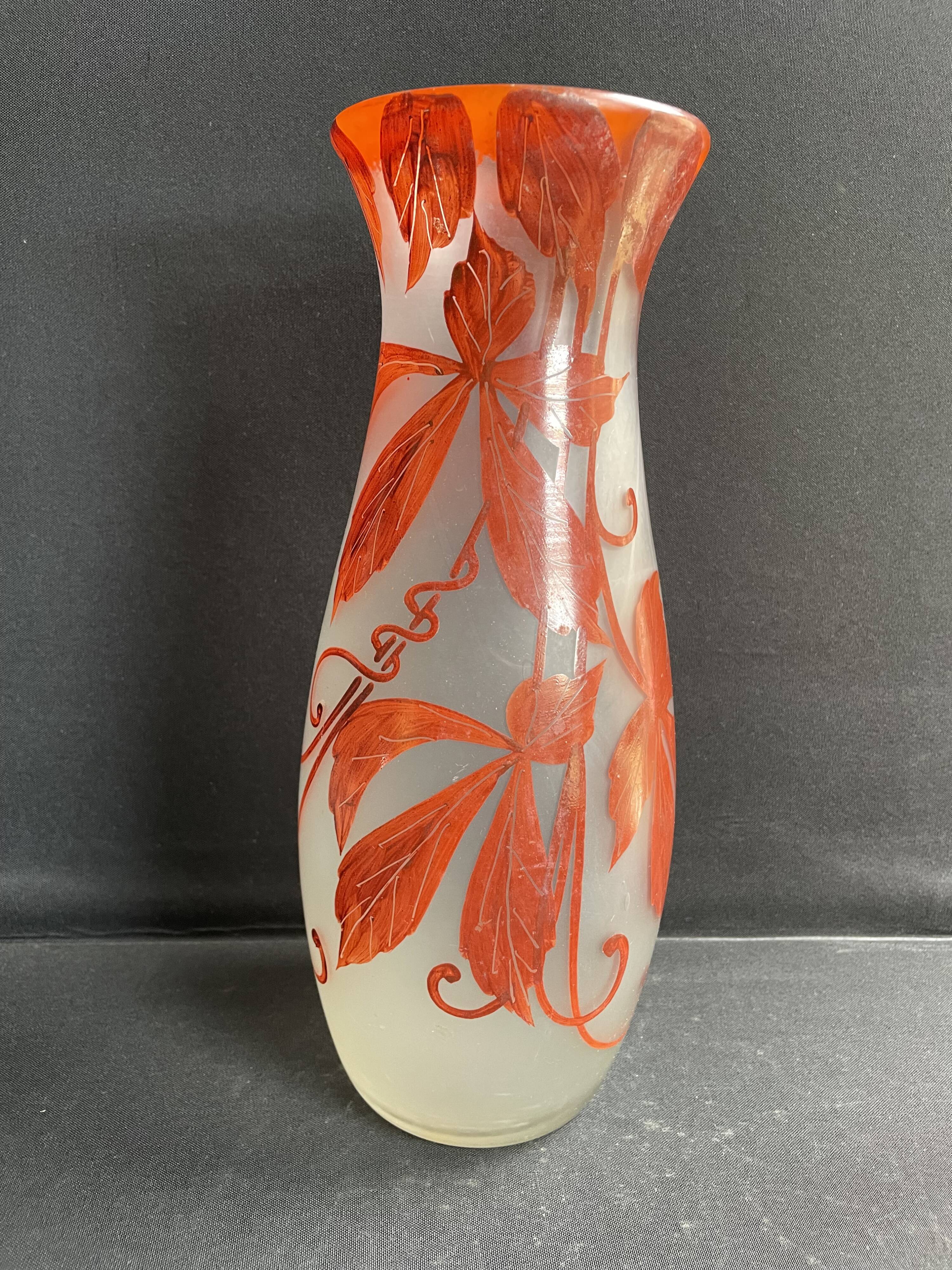FT Legras vase signed – Art Nouveau