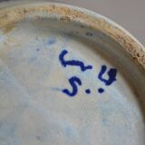 Large vase from the Serghini workshop, ancient Moroccan ceramics, first half of the 20th century.