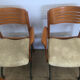 Set of 4 community armchairs by Meuble Magne