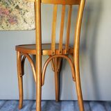 Chaise de bistrot en bois courbé Mahieu