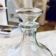 Carafe-glasses-Old liquor service, gold thread