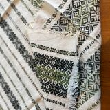 Chemin de table en fibre de coton
