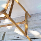 Side table rattan wicker