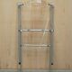 Chaise pliante en métal et lucite, dossier pivotant