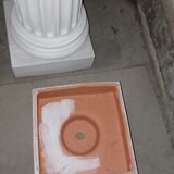 Pair of column stelae