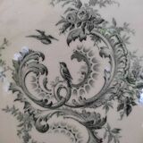 6 flat earthenware plates by Gien