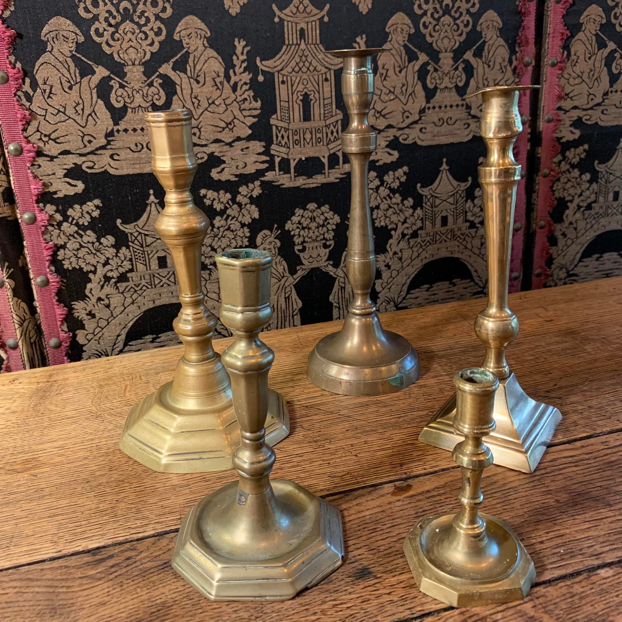Set of candle holders