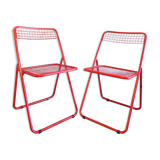 Pair of ted net mesh chairs ted net ikea