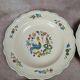 Lot de 5 assiettes creuses Salins décor oiseaux