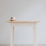 Pine table and its drawer
