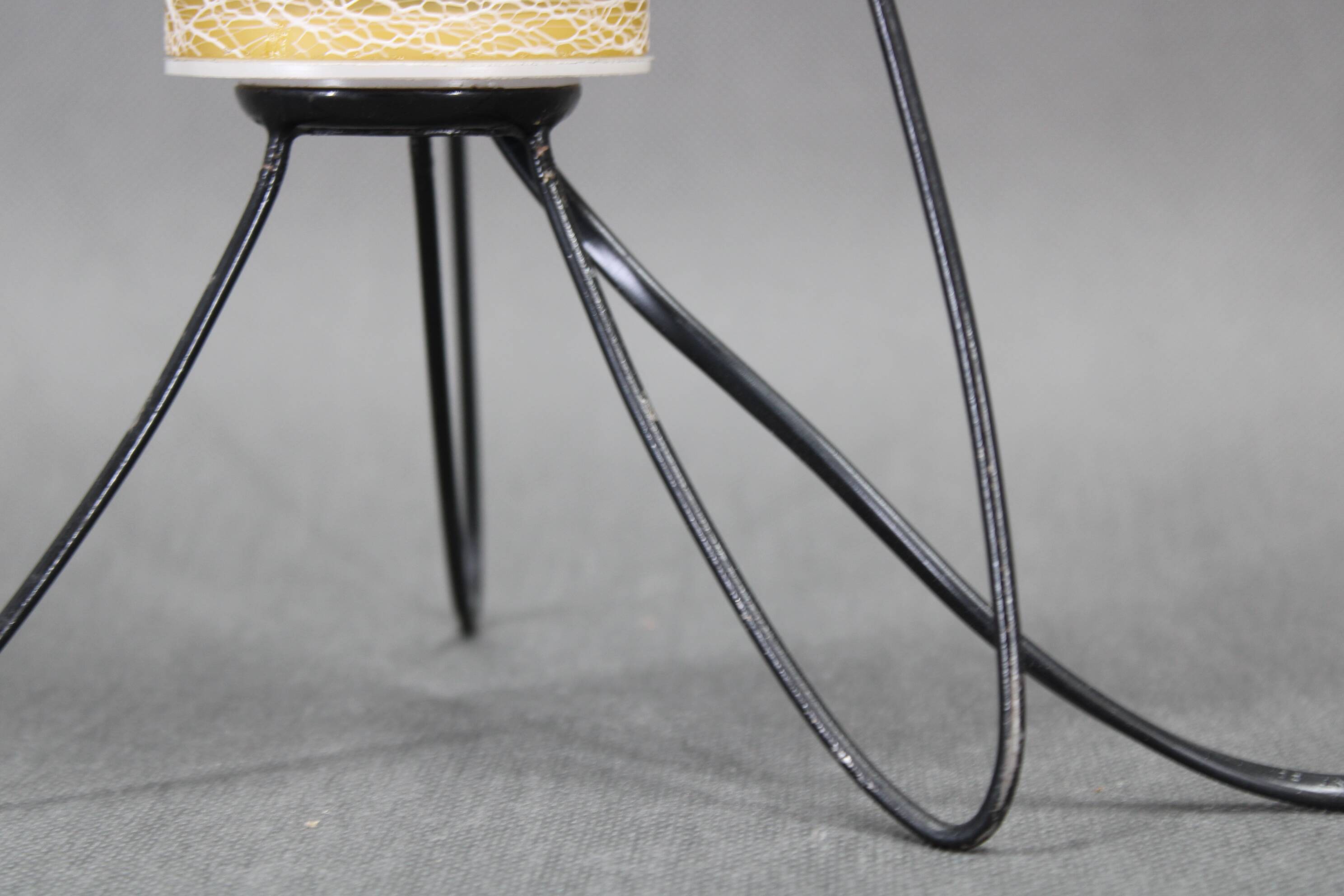 1960s Table Glass Lamp by Pokrok Zilina, Czechoslovakia