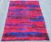 Mid century hand knotted long pile rug by Walter Mack, labelled - 1960s