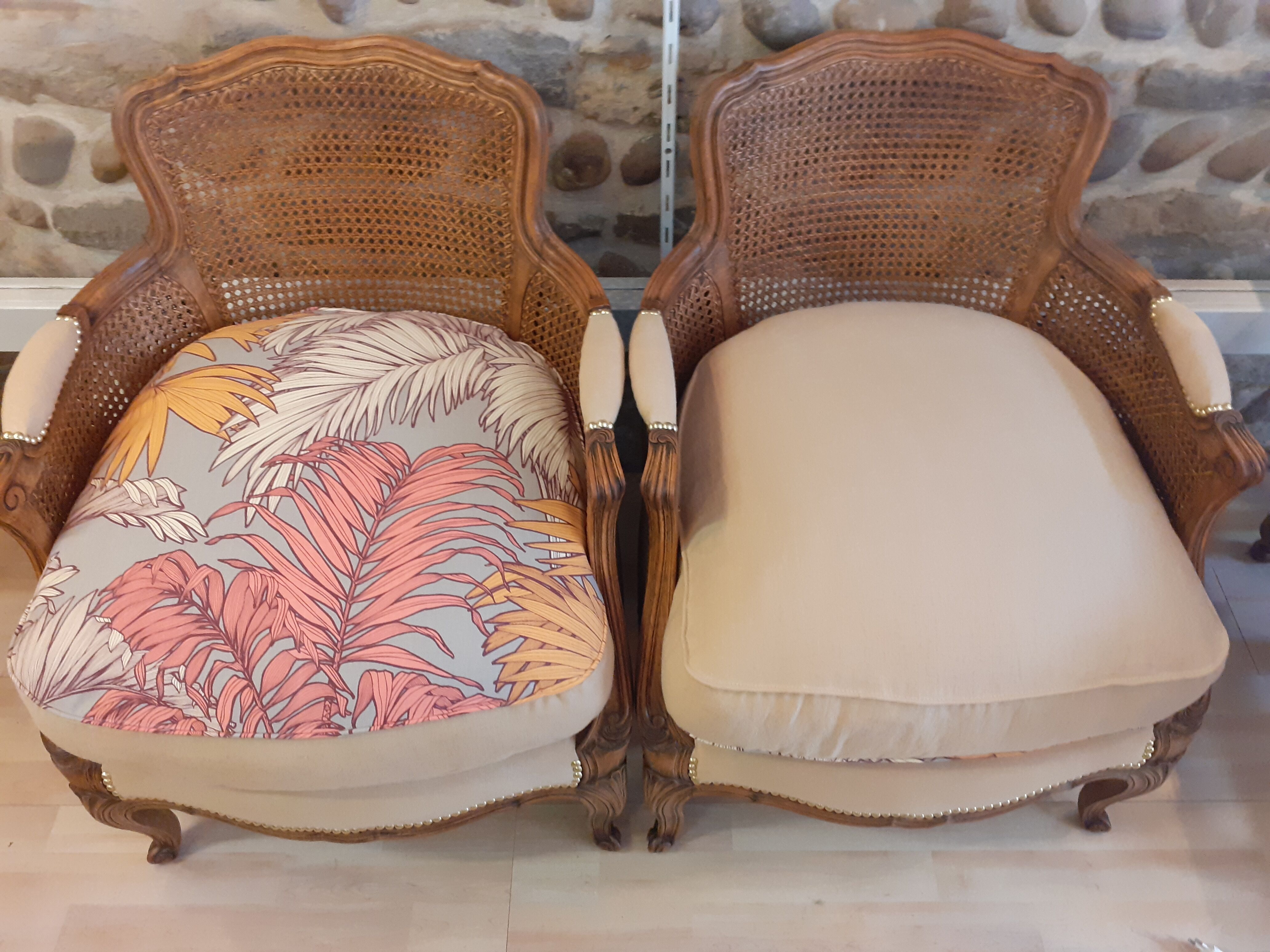 Pair of armchairs