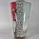 Large Vase Fabienne Jouvin Porcelaine decor Main (2000)