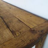 Oak farmhouse table