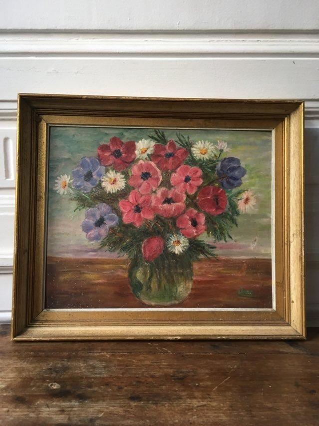 Painting still life in oil