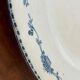 Two round dishes Terre de Fer Salins E.C Model "Roger"