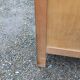 Vintage chest of drawers from the 50s in solid oak legs compass 4 drawers