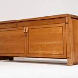 R08 elm sideboard, pierre chapo, 1960s