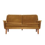 Beech sofa, Scandinavian design, 1960s, designer: Folke Ohlsson, manufacture: Fritz Hansen