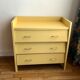 Commode vintage à tiroirs décalés
