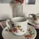 Tasses et sous tasses porcelaine