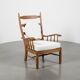 Pair of armchairs in the style of Guillerme and Chambron 1950