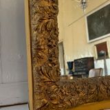Miroir en bois doré, XIXe siècle