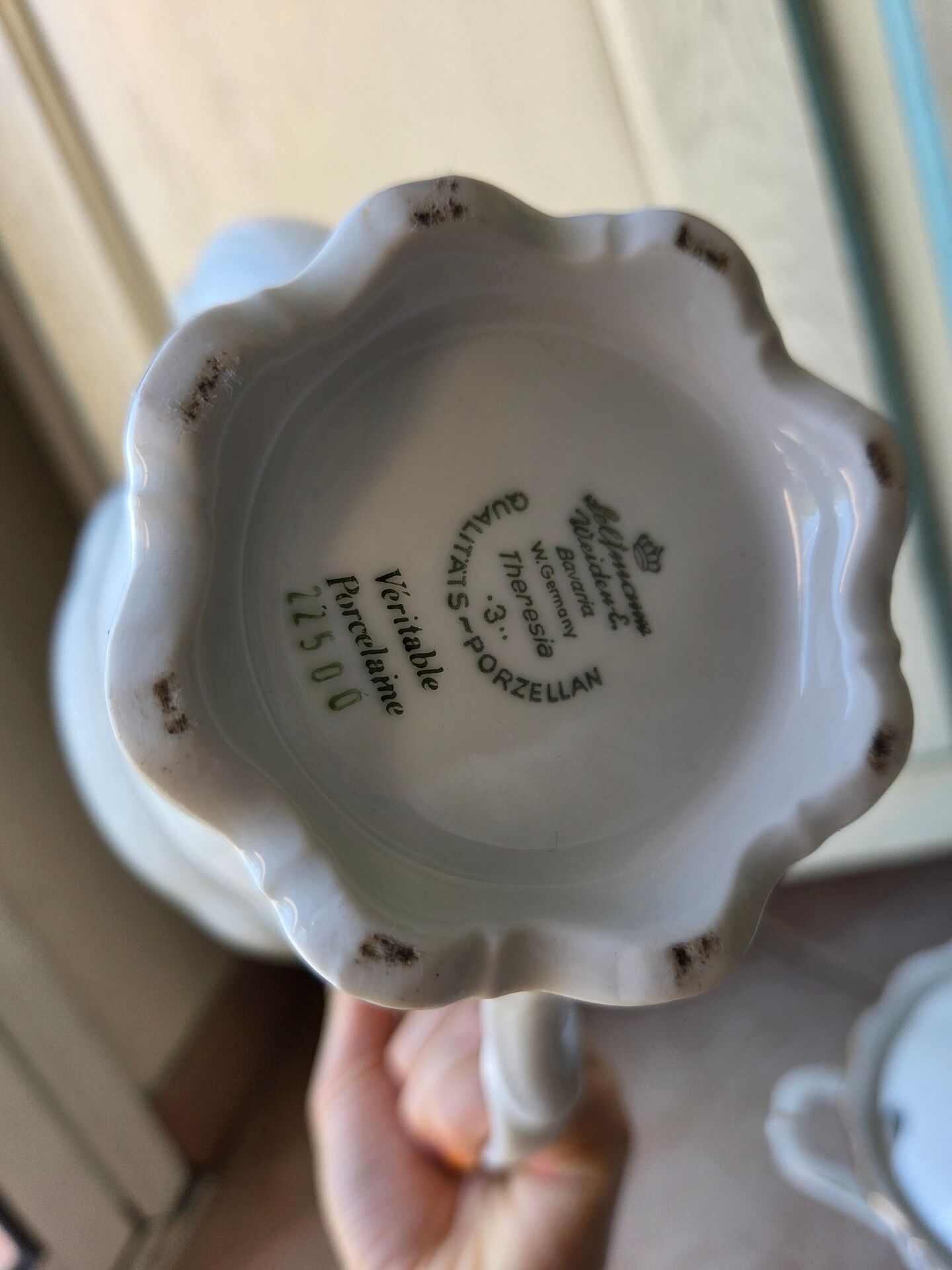 Set of porcelain tableware Seltmann Weiden