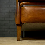 Dutch sheepskin 2-seater sofa