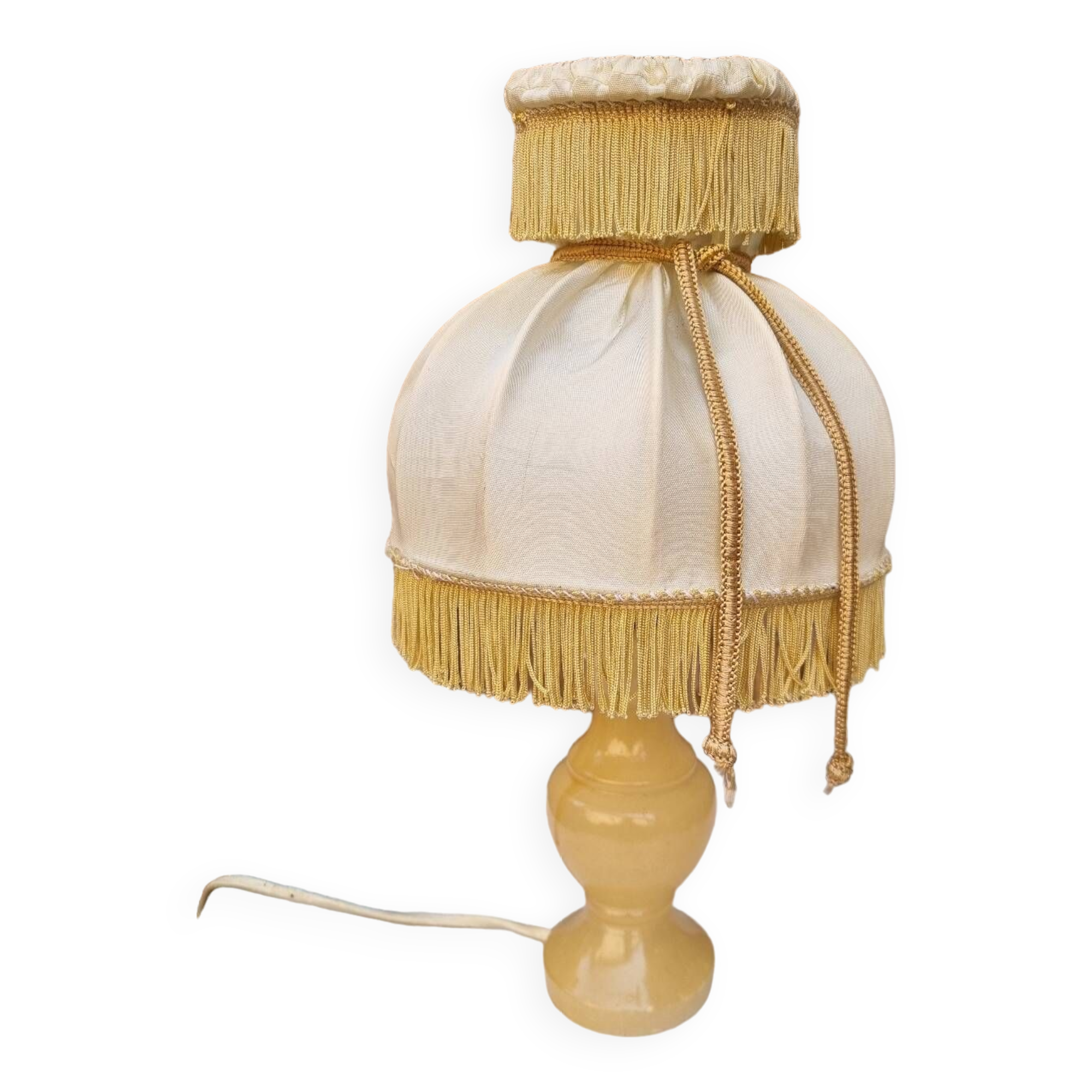 Alabaster bedside lamp