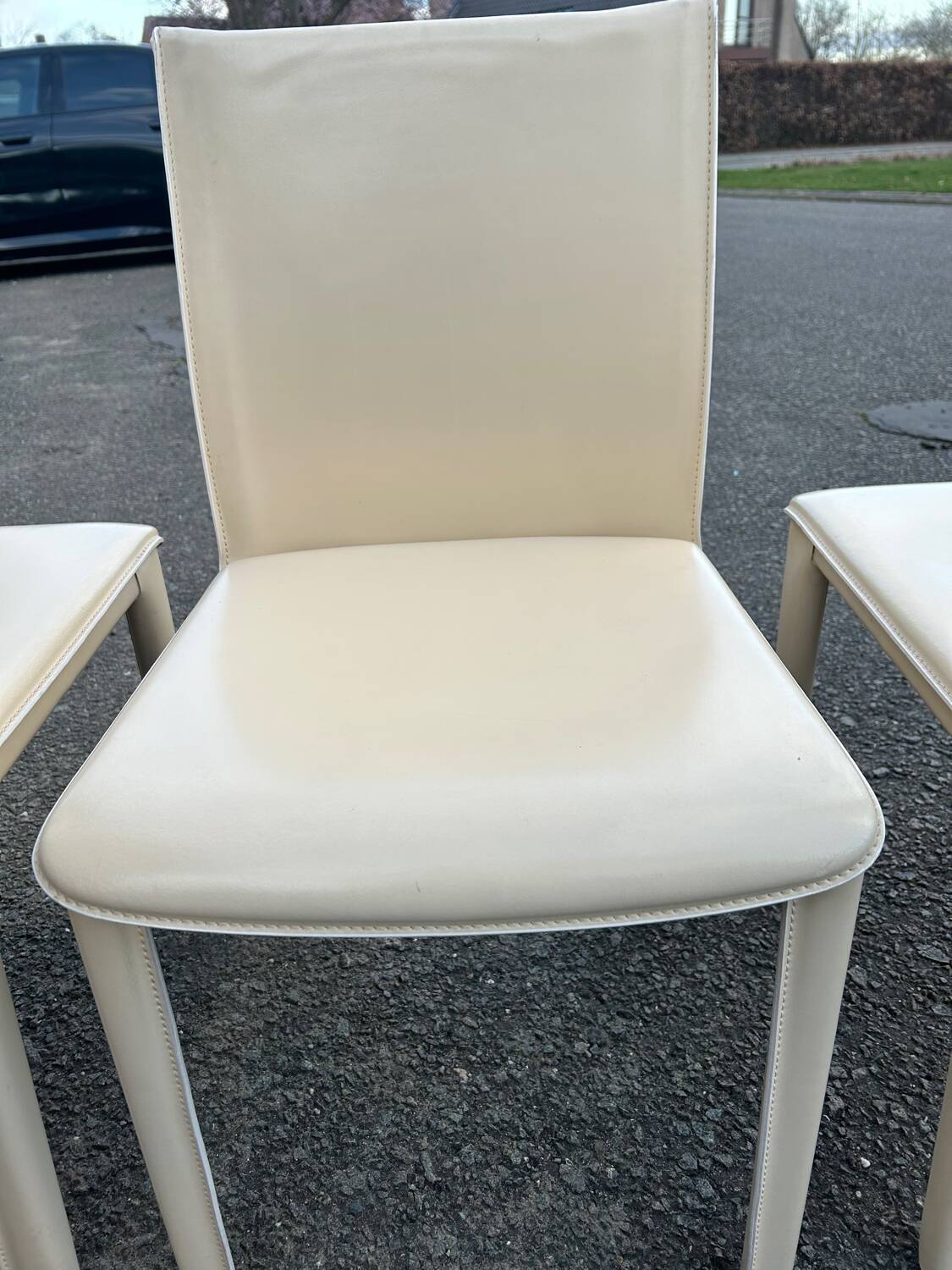 Set of 4 Italian chairs Arper Italy